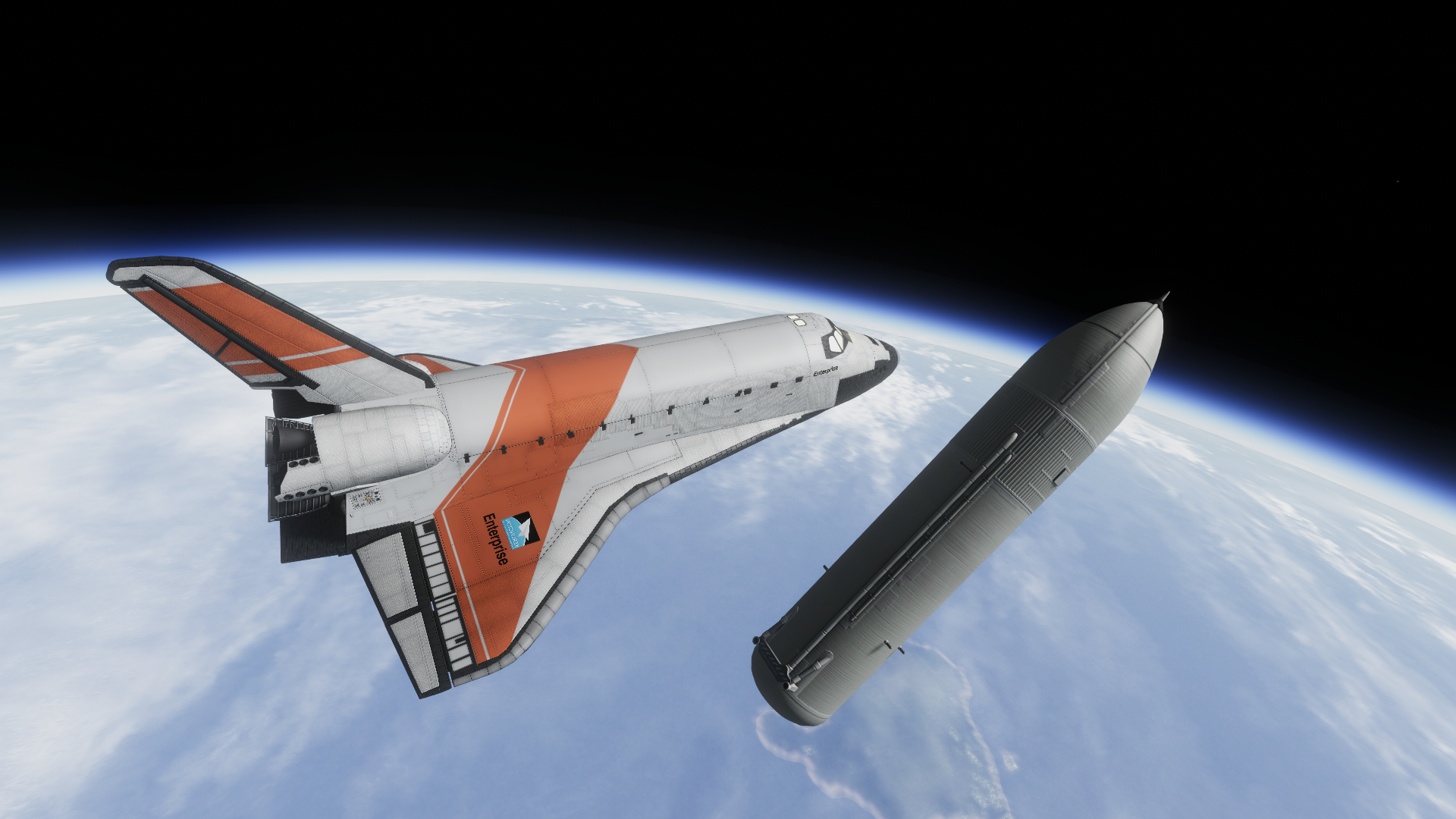 shuttle orbiter construction kit